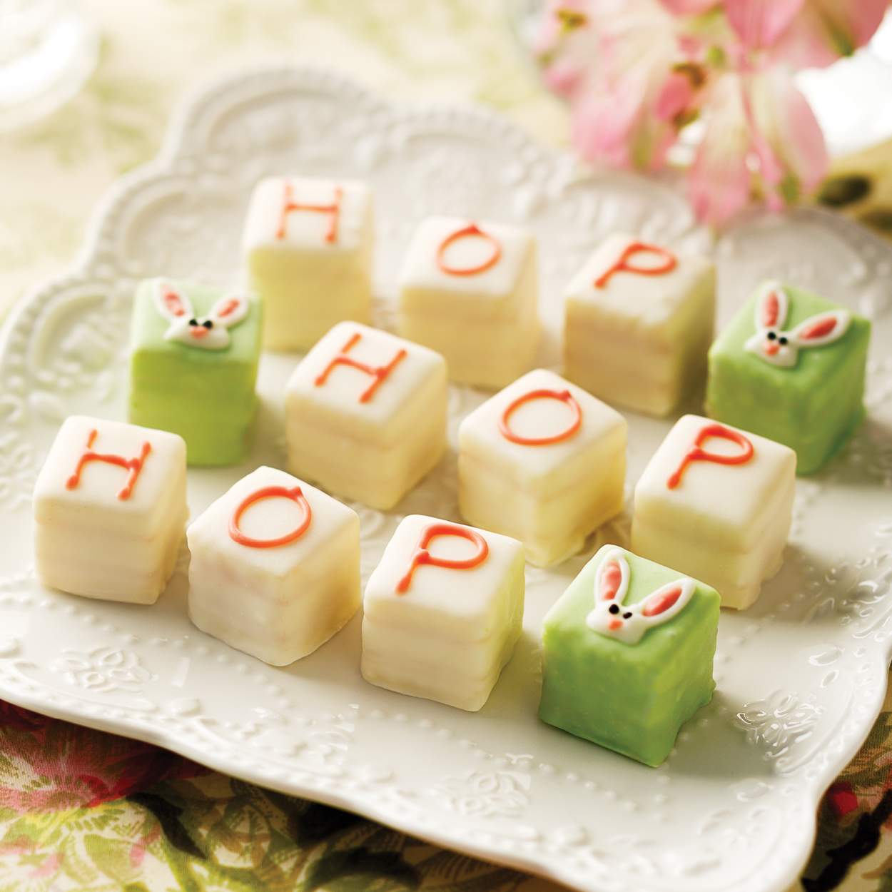 Easter Petit Fours