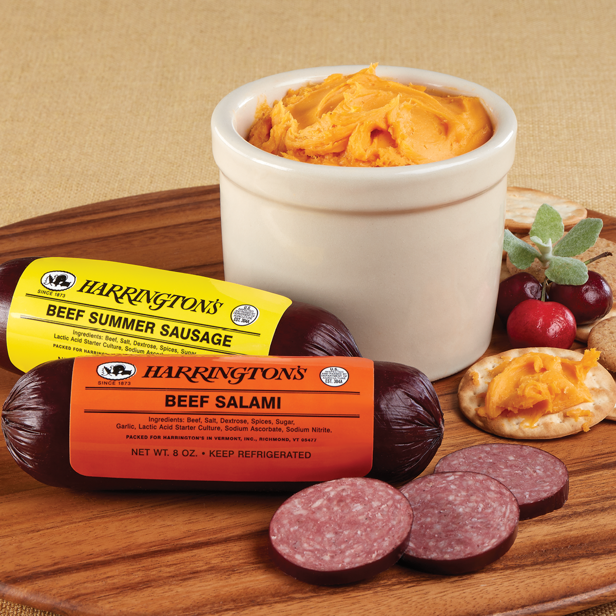 Salami, Summer Sausage & Cheddar Cheese