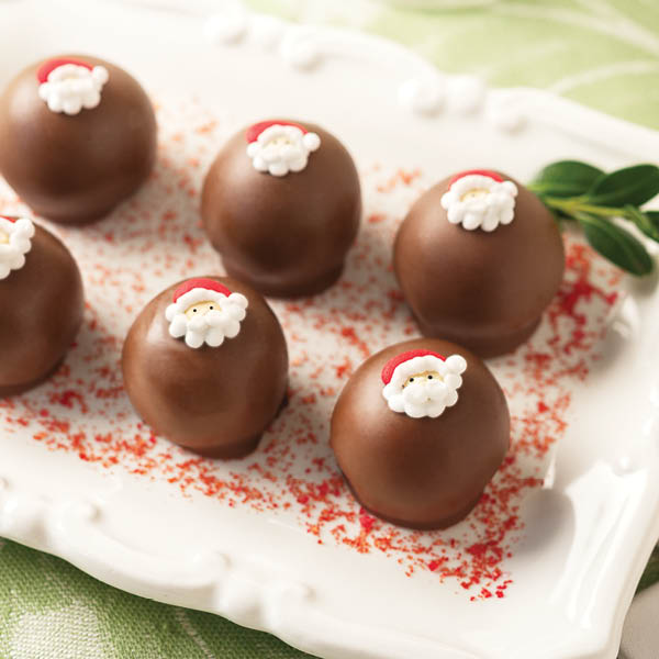 Santa Cake Truffles