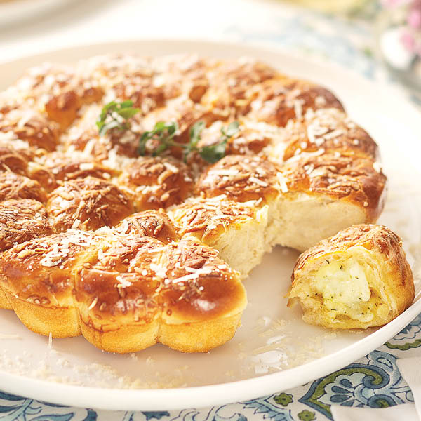 Cheese Stuffed Brioche