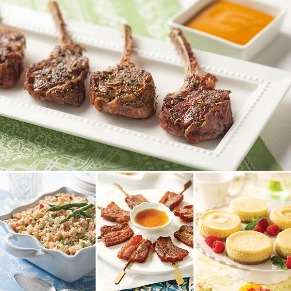 Herbed Lamb Chop Dinner