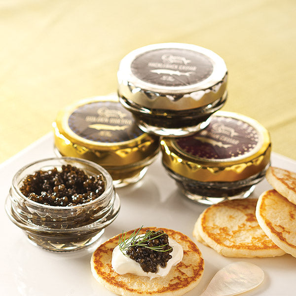 Reserve Caviar Collection: Caviar Gift Sampler Delivered