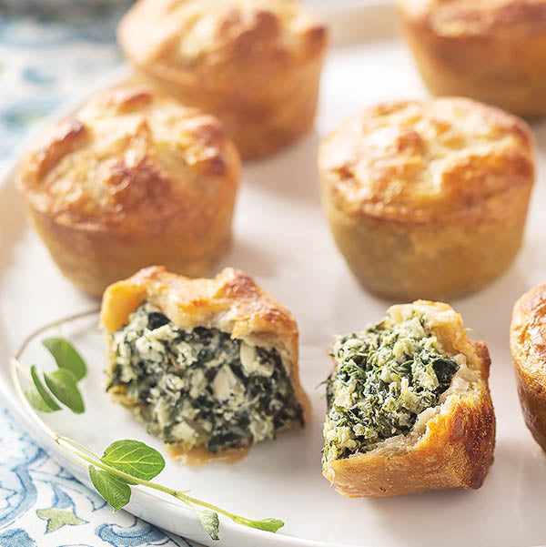 Gourmet Appetizers Delivered: Spinach Artichoke Pie Bites Two