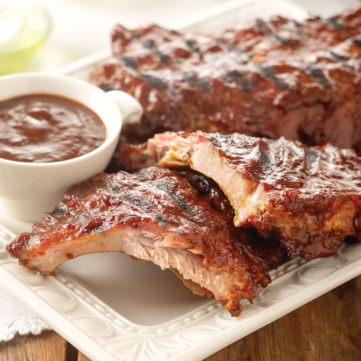Baby Back Pork Ribs, Three 32 oz. Packs