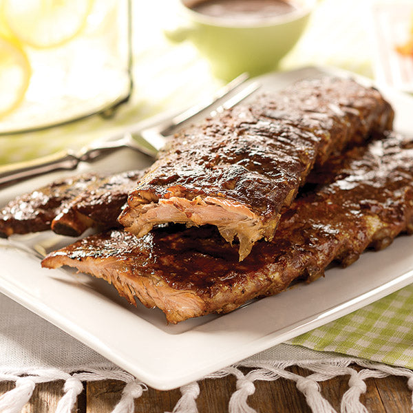 featuring Baby Back Pork Ribs (top)