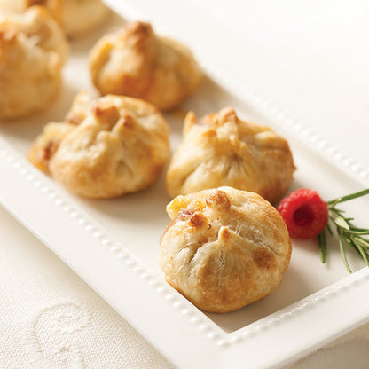 featuring Caramelized Onion & Feta Pastry Blossoms