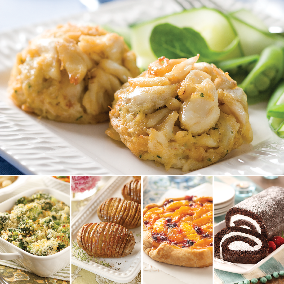 Perfect Crab Cake Dinner