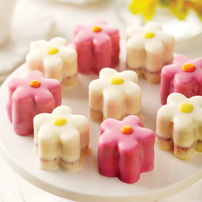 Flower Tea Cakes - Twenty-Four