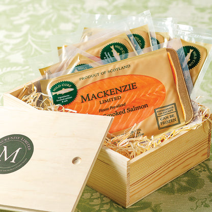 Mackenzie Scottish Smoked Salmon - Handy 4 oz. Freezer Packs