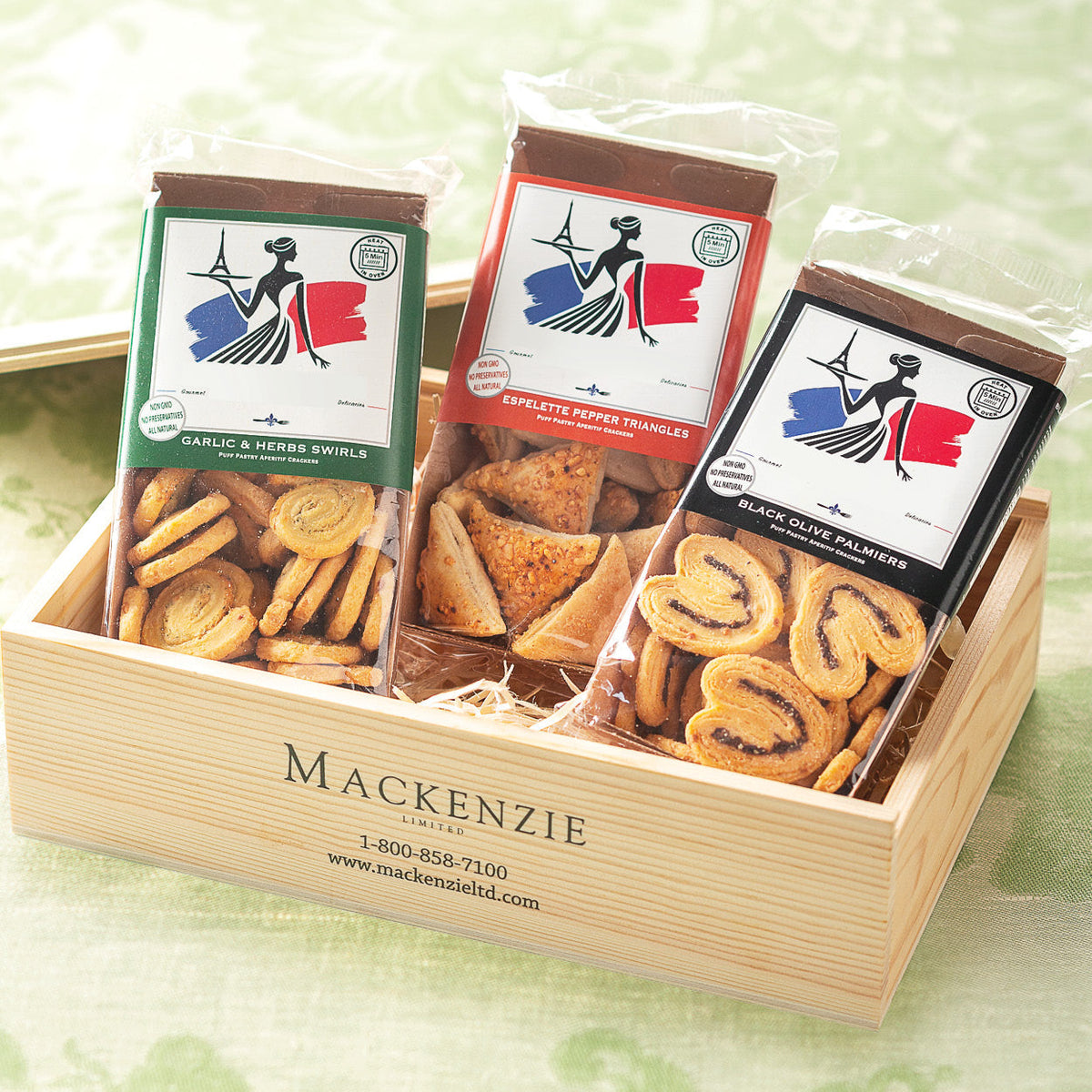 Savory Cracker Trio