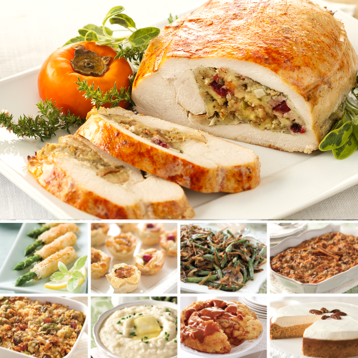 Stuffed Turkey Roast Complete Dinner -  Large