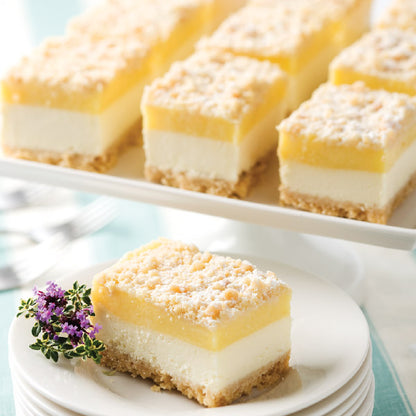 Lemon Cheesecake Squares