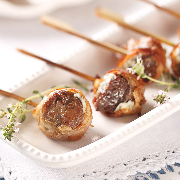 Beef Tenderloin and Gorgonzola Bites