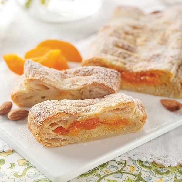 Almond Apricot Strudel - Four Pack