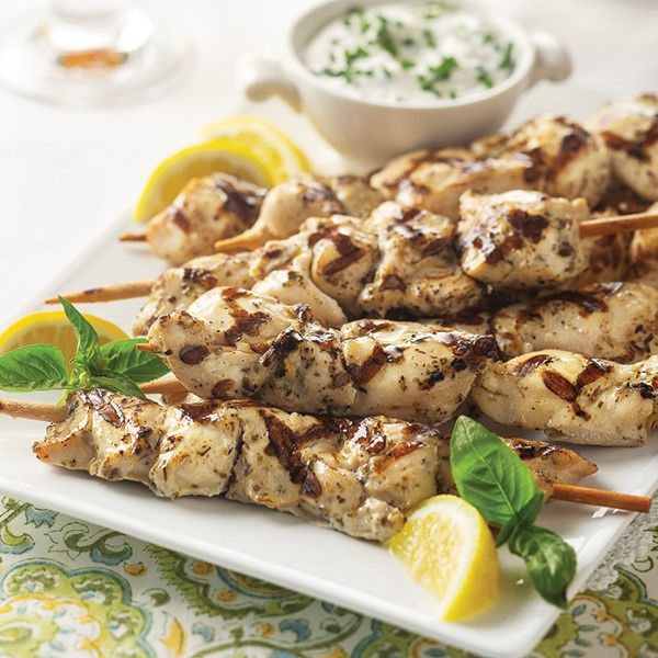 Marinated Chicken Skewers