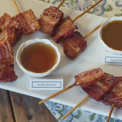 Gourmet Bacon "Lollipops"