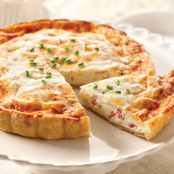 and Quiche Lorraine (bottom right).