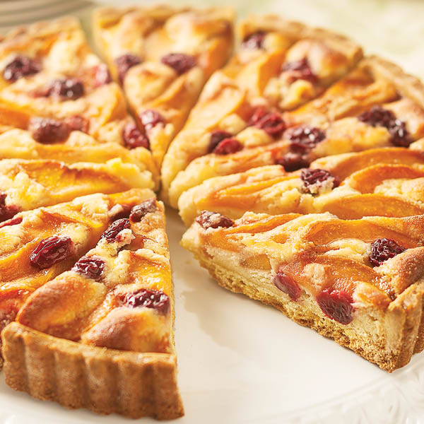 Cherry Peach Tart