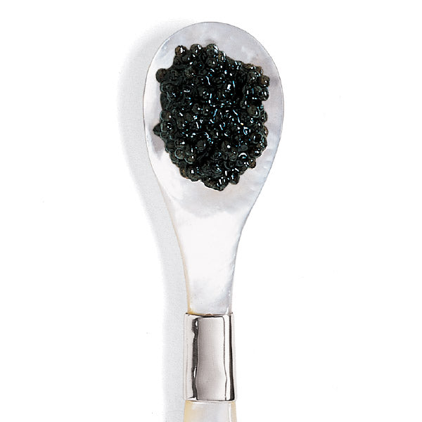Siberian Sevruga Caviar on caviar spoon