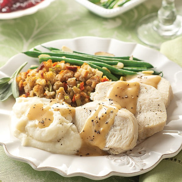 Sliced Turkey Dinner For Two