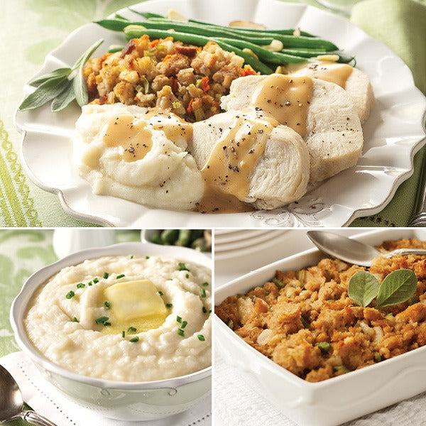 Sliced Turkey Dinner