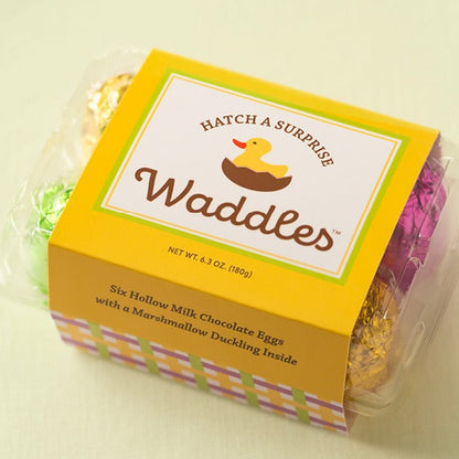 Waddles™ chocolate eggs carton